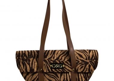 De Raggi Γυναικείες Τσάντες Ωμού Zebra Icon 25924-1202 Ταμπά-Ζεβρά - De Raggi - 