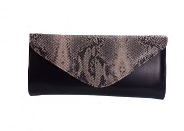 De Raggi Γυναικείες Τσάντες – Φάκελος 3350 Φίδι Μπεζ - De Raggi - 