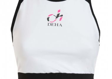 Deha Γυναικείο Αθλητικό Μπουστάκι Λευκό B64423-10001 - DEHA - 