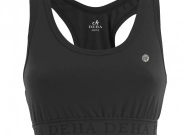 Deha Γυναικείο Αθλητικό Μπουστάκι Μαύρο A00100-10009 - DEHA - 