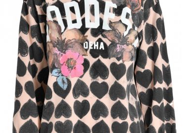 Deha Γυναικείο Φούτερ Ροζ D73101-65301 - DEHA - 