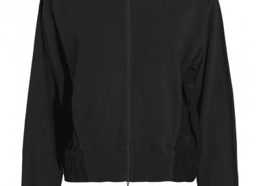 Deha Luxe Combined Γυναικεία Ζακέτα Φούτερ Μαύρη B74163-10009 - DEHA - 