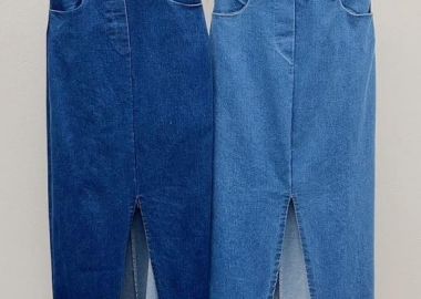 Denim Dress Cyrus Dark Blue - Amelie's - 