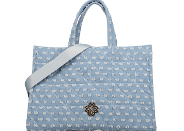 Denim τσάντα χειρός - MIGATO - 