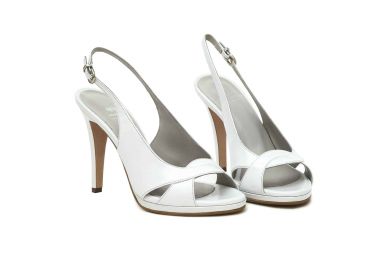 Δερμάτινες Γόβες Art 19SS116 White -  - 