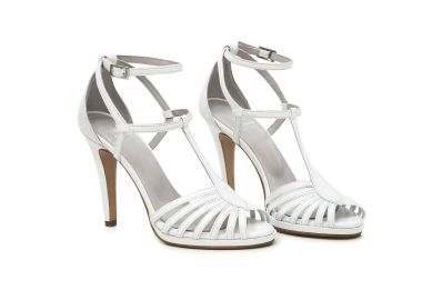 Δερμάτινες Γόβες Art 19SS117 White -  - 