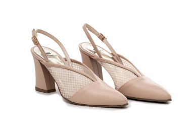 Δερμάτινες Γόβες Art 20SS72 Beige -  - 