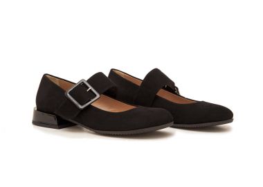 Δερμάτινες Μπαλαρίνες Art 17FW14 Black Suede -  - 