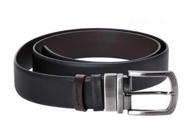δερμάτινη ανδρική ζώνη lavor διπλής όψεως με φάρδος 3,5cm 1-89 - LAVOR - 1-89
