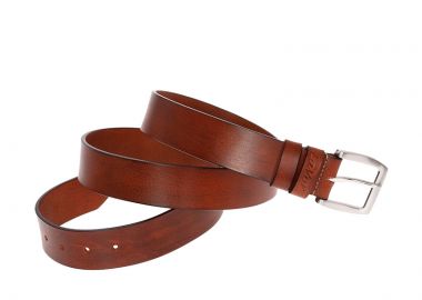 δερμάτινη ανδρική ζώνη lavor με φάρδος 3,5cm 1-112 - LAVOR - 1-112