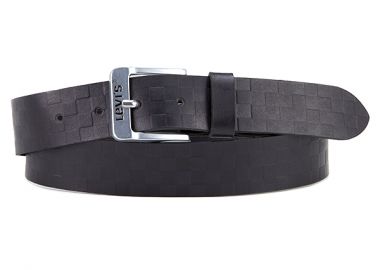 δερματινη ανδρικη ζωνη levis 227956-3 μαυρο χρωμα - LEVI'S - 19207