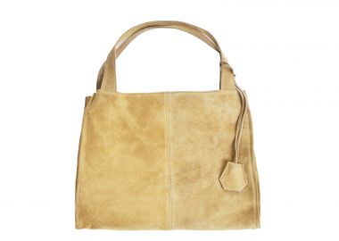 Δερμάτινη σουέντ τσάντα - MAT FASHION - 