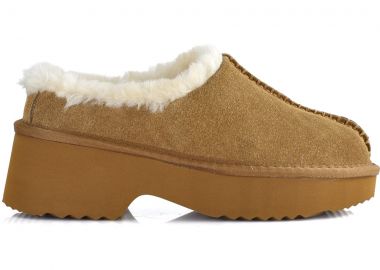 Δερμάτινη ταμπά παντόφλα Kelara 51301 - Kelara - 