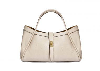 Δερμάτινη tote τσάντα με αποσπώμενο νεσεσέρ - MAT FASHION - 