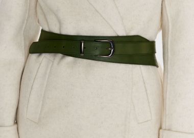 Δερμάτινη ζώνη με αγκράφα - 5206179052610 -  - 