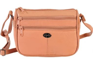 Δερμάτινο γυναικείο τσαντάκι - GTS MODA ITALIA - 