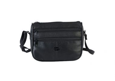 Δερμάτινο γυναικείο τσαντάκι - GTS MODA ITALIA - 