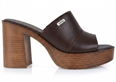 Δερμάτινo καφέ πέδιλο Harris 236-4305 - Harris - 