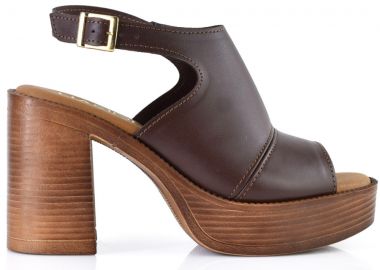 Δερμάτινo καφέ πέδιλο Harris 514-4305 - Harris - 