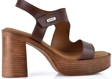 Δερμάτινo καφέ πέδιλο Harris 525-4305 - Harris - 