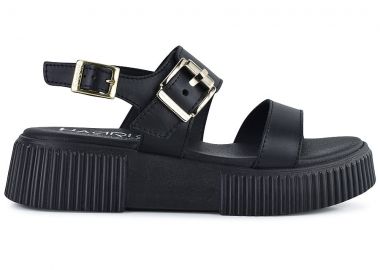 Δερμάτινο μαύρο σανδάλι HARRIS 651-4332 - Harris - 