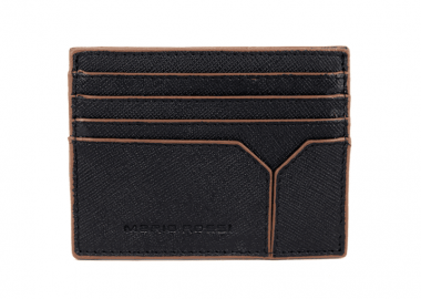 Δερμάτινο πορτοφόλι καρτών Mario Rossi 8932 Cigar - MARIO ROSSI - 