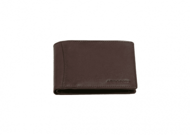 Δερμάτινο πορτοφόλι Mario Rossi 4153 καφέ - MARIO ROSSI - 