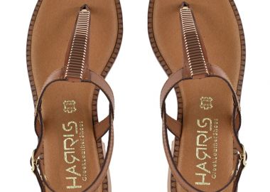 Δερμάτινο ταμπά σανδάλι HARRIS 648-1084 - Harris - 