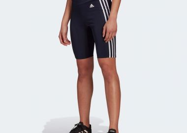 DESIGNED TO MOVE HIGH-RISE SHORT SPORT TIGHTS ΜΠΛΕ - ADIDAS PERFORMANCE - 