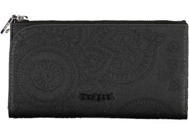 Desigual BOLS DEJAVU INES Γυναικεία Πορτοφόλια 24SAYP15-2000 Μαύρο - Desigual - 