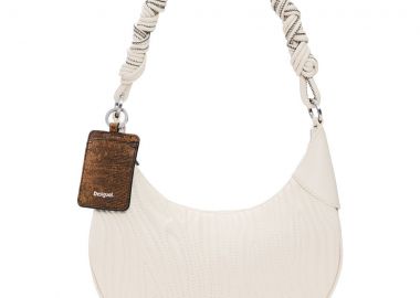 Desigual ecru τσάντα HELIUM CALAGARY 26SAXPBD - Desigual - 