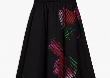 Desigual γυναικεία midi φούστα με floral print Regular Fit 