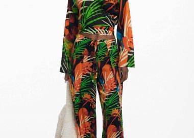 Desigual γυναικεία παντελόνα wrap 