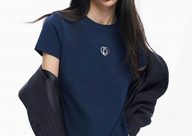 Desigual γυναικείo T-shirt με λογότυπο Regular Fit 