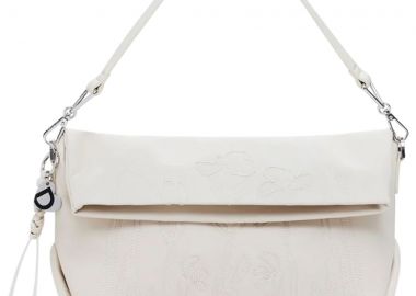 Desigual λευκή τσάντα ώμου LOVERTY ETHERA - Desigual - 