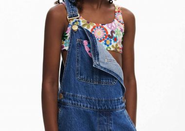 Desigual παιδικό μαγιό μπικίνι τοπ και σλιπ με hippie print - 25SGMK01 Πολύχρωμο - DESIGUAL - 