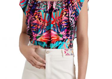 Desigual Poppy Virtual Pink 22SWBW33-3016 Γυναικείο - Desigual - 