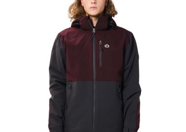 DETACHABLE HOOD MID LENGTH JACKET ΓΚΡΙ - EMERSON - 