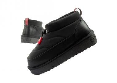 DFranklin women's snow boots winter fashionable insulated ankle boots black - D.Franklin - 