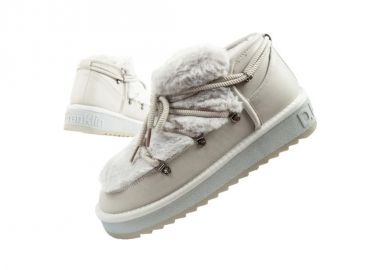 DFranklin women's winter snow boots fashionable fur lining gray - D.Franklin - 