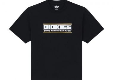 Dickies Ανδρικό Derby SS Tee - Μαύρο-DK0A88JGBLK1-BLACK - DICKIES - 