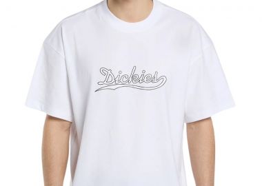 Dickies Ανδρικό Loose Wave SS Tee - Λευκό-DK0A88PE0WH1-WHITE - DICKIES - 