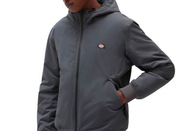 DICKIES ΑΝΔΡΙΚΟ ΜΠΟΥΦΑΝ NEW SARPY JACKET - ΓΚΡΙ-DK0A4XG8CH01-GREY - DICKIES - 