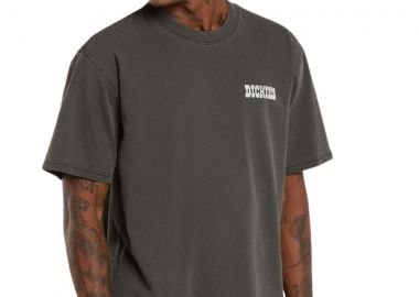 DICKIES Ανδρικό T-Shirt Buchtell - Ξεβαμμένο Μαύρο-DK0A883BBLK1-UNKNOWN - DICKIES - 
