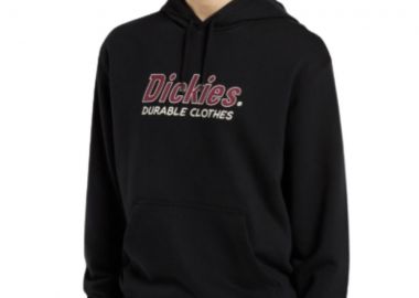 DICKIES Φούτερ με Κουκούλα WILLISTON HOODIE - ΜΑΥΡΟ-DK0A87NOBLK1-BLACK - DICKIES - 