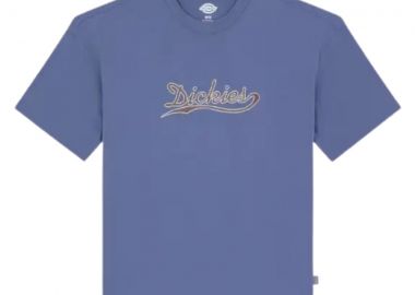 Dickies Loose Wave Ανδρικό T-Shirt - Μπλε-DK0A88PERI21 - DICKIES - 