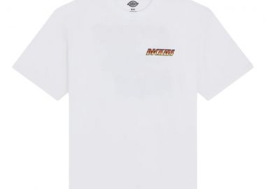 DICKIES Nashport Pit Crew Ανδρικό T-Shirt - Λευκό-DK0A89EO0WH1-WHITE - DICKIES - 