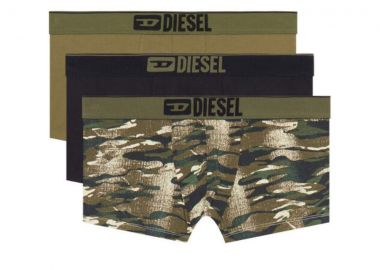 DIESEL ανδρικά εσώρουχα UMBX-DAMIENTHREEPACK - ΧΑΚΙ-00ST3V-UNKNOWN - DIESEL - 