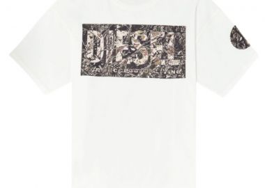 DIESEL Ανδρικό T-BOXT-R22 T-SHIRT - ΛΕΥΚΟ -A17613-0AGRI-100-WHITE - DIESEL - 