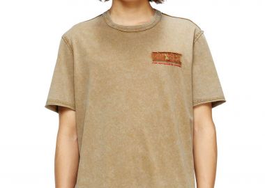 Diesel ανδρικό T-shirt με λογότυπο Regular Fit 